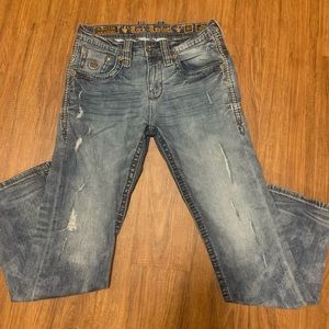 Rock Revival men’s jeans zedd straight leg